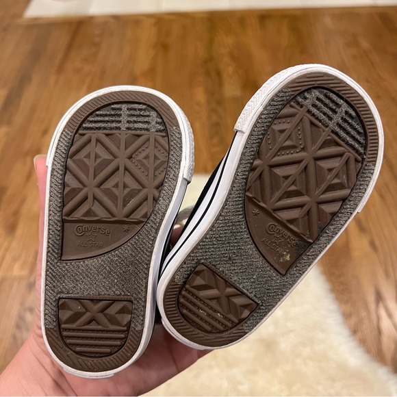 Converse Chuck Taylor All Star Lo Sneaker - Baby / Toddler - Black Size 4 - Picture 6 of 6
